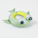 Sunnylife Kiddy Pool Ring Shark Tribe Khaki – Kids Inflatable Shark Swim Ring