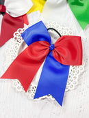 School Spirit Cheer Bows - Pony O - 6"
