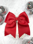 6" Solid Cheer Bow | Alligator Clip