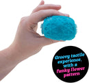 Schylling NeeDoh Fuzz Ball Flower Power – Textured Sensory Fidget Stress Ball for Kids