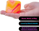 Schylling NeeDoh Nice Cube Swirl – Marble Swirl Sensory Stress Cube