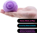 Schylling NeeDoh Fuzz Ball Flower Power – Textured Sensory Fidget Stress Ball for Kids