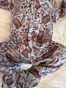 NEWBORN gone fishing sleeper Set