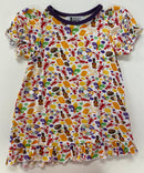 Louisiana Mardi Gras Girls Dress | Purple, Green & Gold Parade Dress | Boutique Toddler & Little Girls Outfit | Bossier City, LA