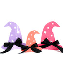 Pastel Acrylic Witch Hats - with bows