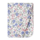 Vintage Floral Bamboo Stroller Blanket - Ultra Soft