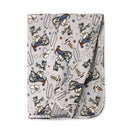 Western Cowboy Rodeo Bamboo Stroller Blanket