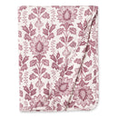 Floral Tapestry Stroller Blanket - Soft Bamboo Baby Throw