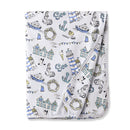 Seashore Stroller Blanket – Soft Bamboo Baby Blanket