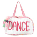 Smiley Dancer Weekender Bag | Dance Duffel Bag | Girls Dance Travel Bag | Boutique Dance Overnight Bag | Bossier City, LA