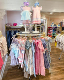 Sweet Pastel Colorblock Bubble – Baby Girls