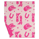Luxury soft Cowgirl blanket