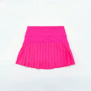 Hot Pink Athletic Pleat Skirt