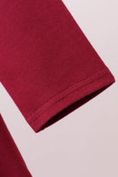 Premium Maroon Georgia bulldog applique dress