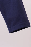 Premium Navy Auburn tiger applique top