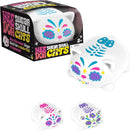 NeeDoh Sugar Skull Cat Squishy | Day of the Dead Sensory Fidget Toy | Bossier City Boutique Gift
