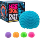 Schylling NeeDoh Fuzz Ball Wonder Waves – Textured Sensory Fidget Stress Ball for Kids