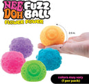 Schylling NeeDoh Fuzz Ball Flower Power – Textured Sensory Fidget Stress Ball for Kids