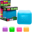 Schylling NeeDoh Nice Cube Glow – Glow in the Dark Sensory Stress Cube