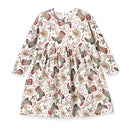 Western Christmas Girls Dress – Soft Bamboo Holiday Style