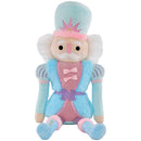 Chris Nutcracker Plush – Blue & Pink Holiday Doll