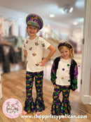 3D FLEUR DE LIS MARDI GRAS SHORT SLEEVE T-SHIRT