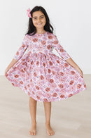 SALE Here for the Candy 3/4 Sleeve Pocket Twirl Dress
