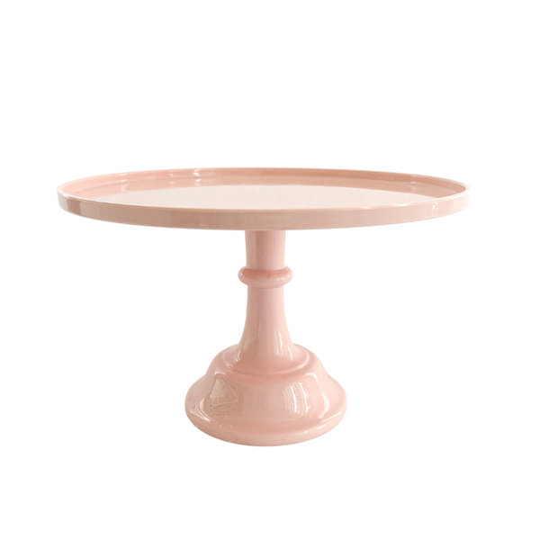 Blush Baby Light Pink Melamine Pedestal Cake Stand