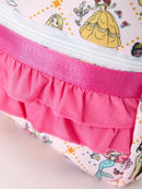 Princess Ruffle Backpack | Girls Princess School Backpack | Kids Boutique Book Bag