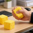 Cheese Cube Slow-Rise Squishy | Cheese Fidget Toy | Sensory Stress Toy