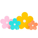 Multi color acrylic daisies