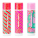Merry Mints Lip Balm Set – Holiday Candy Cane Tube