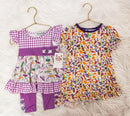 Louisiana Mardi Gras Girls Dress | Purple, Green & Gold Parade Dress | Boutique Toddler & Little Girls Outfit | Bossier City, LA