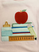 Back to School Apple Appliqué Collection | Girls Dress, Girls Short Set & Boys Short Set | Bossier City, LA