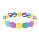Mardi Gras Stretch Bracelet