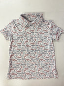 Whitetail Camo Polo – Boys Performance Polo Shirt
