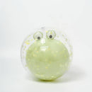 Sunnylife 3D Inflatable Beach Ball – Cookie the Croc Light Khaki Confetti Beach Ball