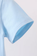 Blue pocket button down shirt