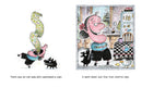 There Was an Old Lady Who Swallowed a Birthday Cake! Paperback Book