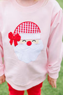French Terry Pullover – Santa (Light Pink)