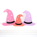 Pastel Acrylic Witch Hats