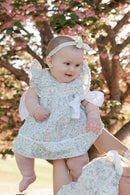 Add-A-Bow Stretch Ruffle Edge Girls Baby Bands – Two Pack