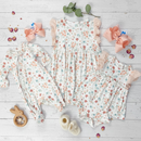 Prairie Petals Bamboo Waist Dress