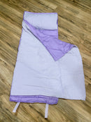 Jane Marie Purple Seersucker Kids Roll-Up Nap Mat with Blanket & Pillow | Toddler Daycare & Preschool Sleeping Mat | Kindergarten Nap Mat | Bossier City, LA