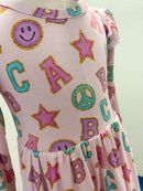 Abigail Twirl Dress | Girls Bamboo Twirl Dress | Boutique Dress | Bossier City, LA