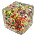 Fun Doh Squishy Charm Cube Sensory Fidget Toy – Assorted Styles