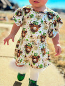 St Patrick’s highland skirted romper