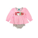 Hazel Blue Ho Ho Ho Bloomer Set