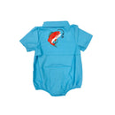 PRE ORDER - Hazel Blue Red Fish Fishing Bubble