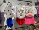 Red Butterfly Athletic Shorts